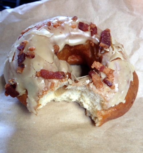 maple bacon doughnut